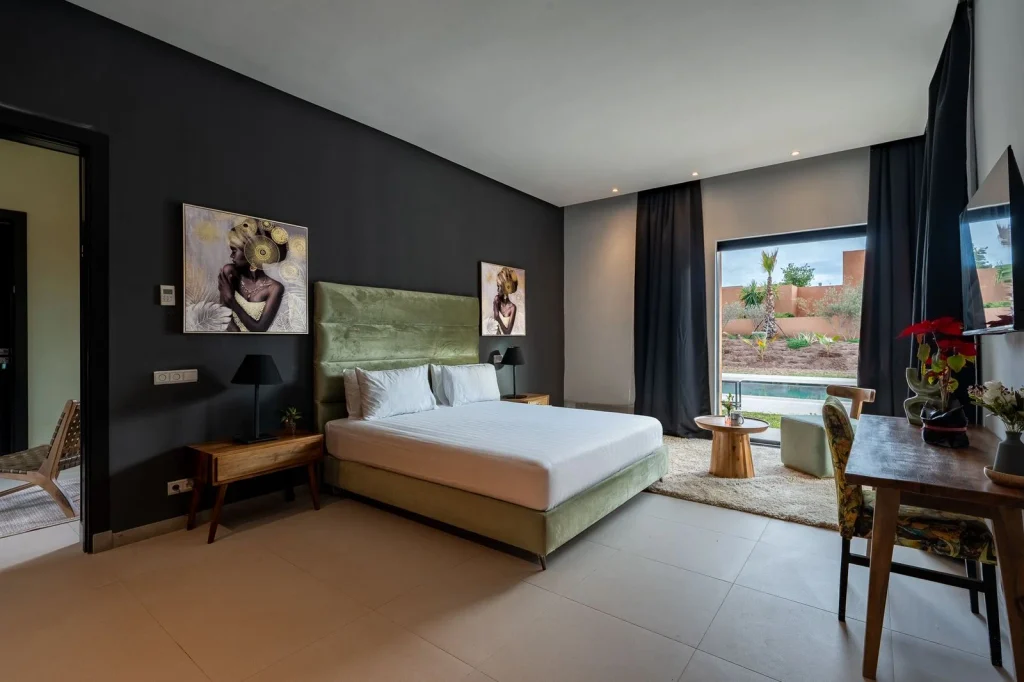 villa luxe Marrakech avec hammam